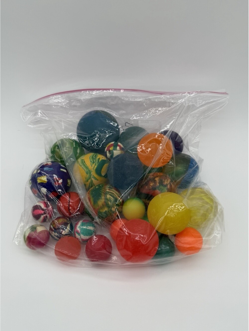 Bouncy Ball Lot Vintage Rubber Super Balls Favor Cat Toy High Bounce